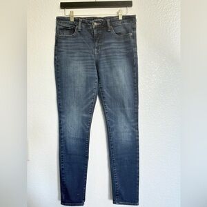 Lucky Brand Ava Skinny Stretchy Blue Jeans 
Sz 6/28 Regular